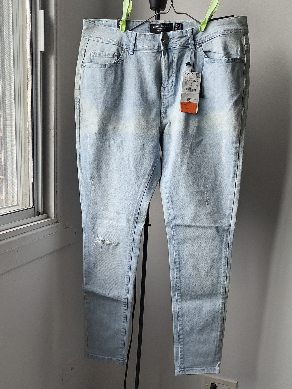 Bershka Light Blue Skinny Men’s Jeans
